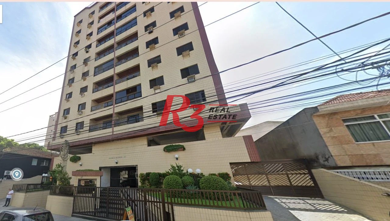 Apartamento com 2 dormitórios à venda - Aparecida - Santos/SP
