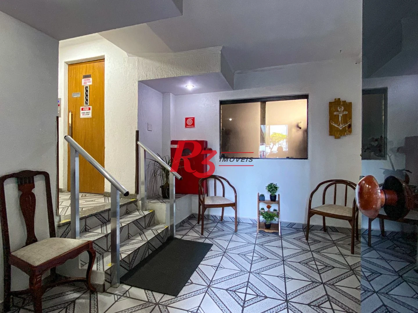Studio com 1 dormitório à venda, 35 m² por R$ 305.000,00 - Gonzaga - Santos/SP