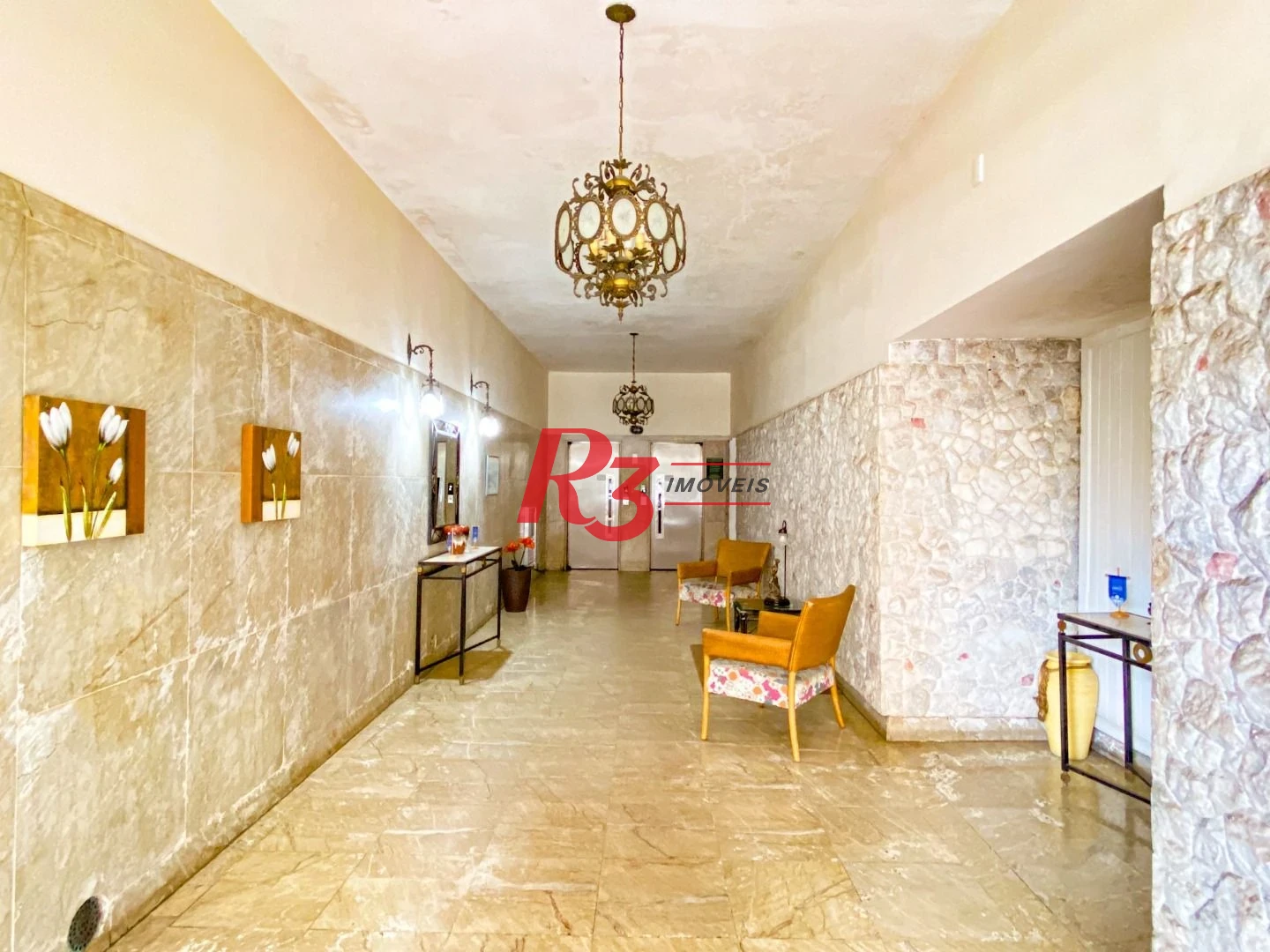 Apartamento com 3 dormitórios à venda, 140 m² por R$ 1.150.000,00 - Boqueirão - Santos/SP