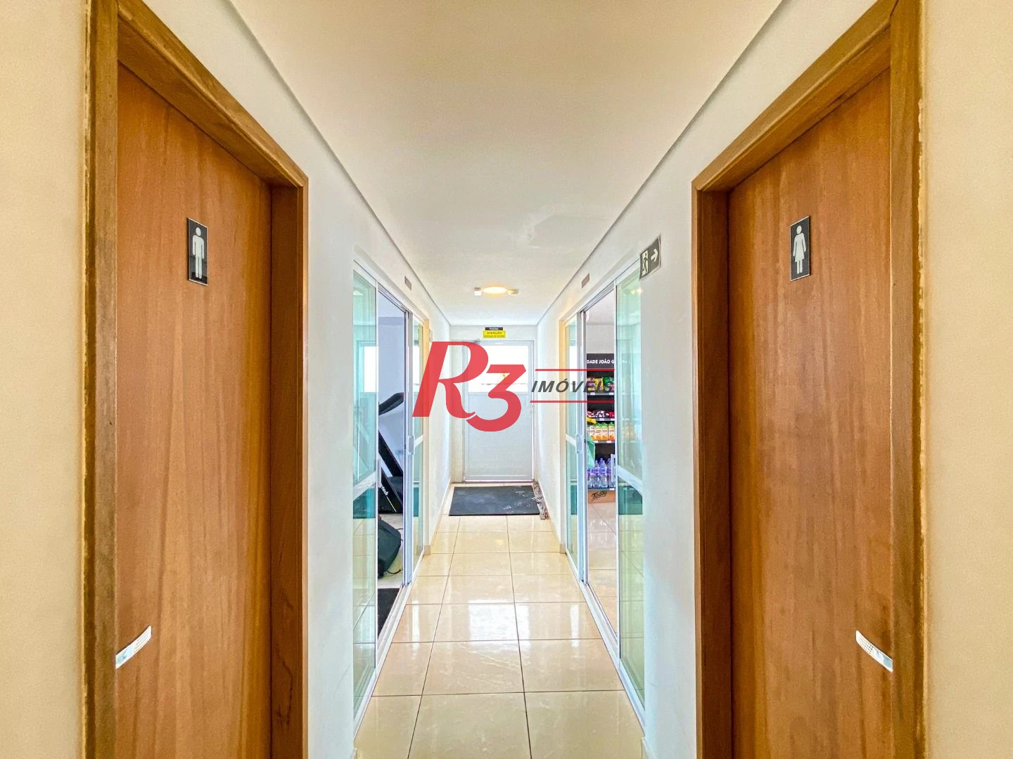 Apartamento com 1 dormitório para alugar, 42 m² - Macuco - Santos/SP