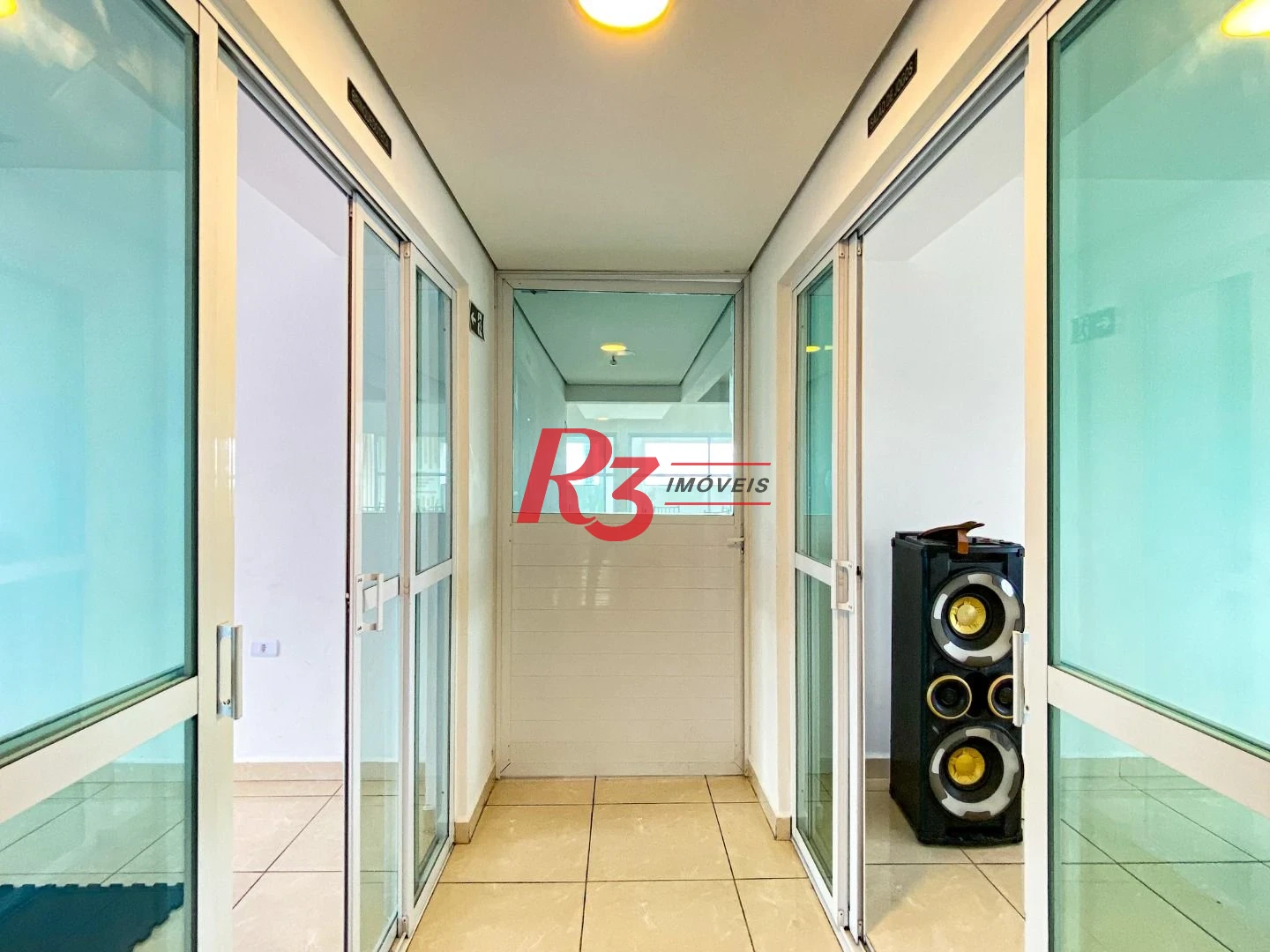 Apartamento com 1 dormitório para alugar, 42 m² - Macuco - Santos/SP