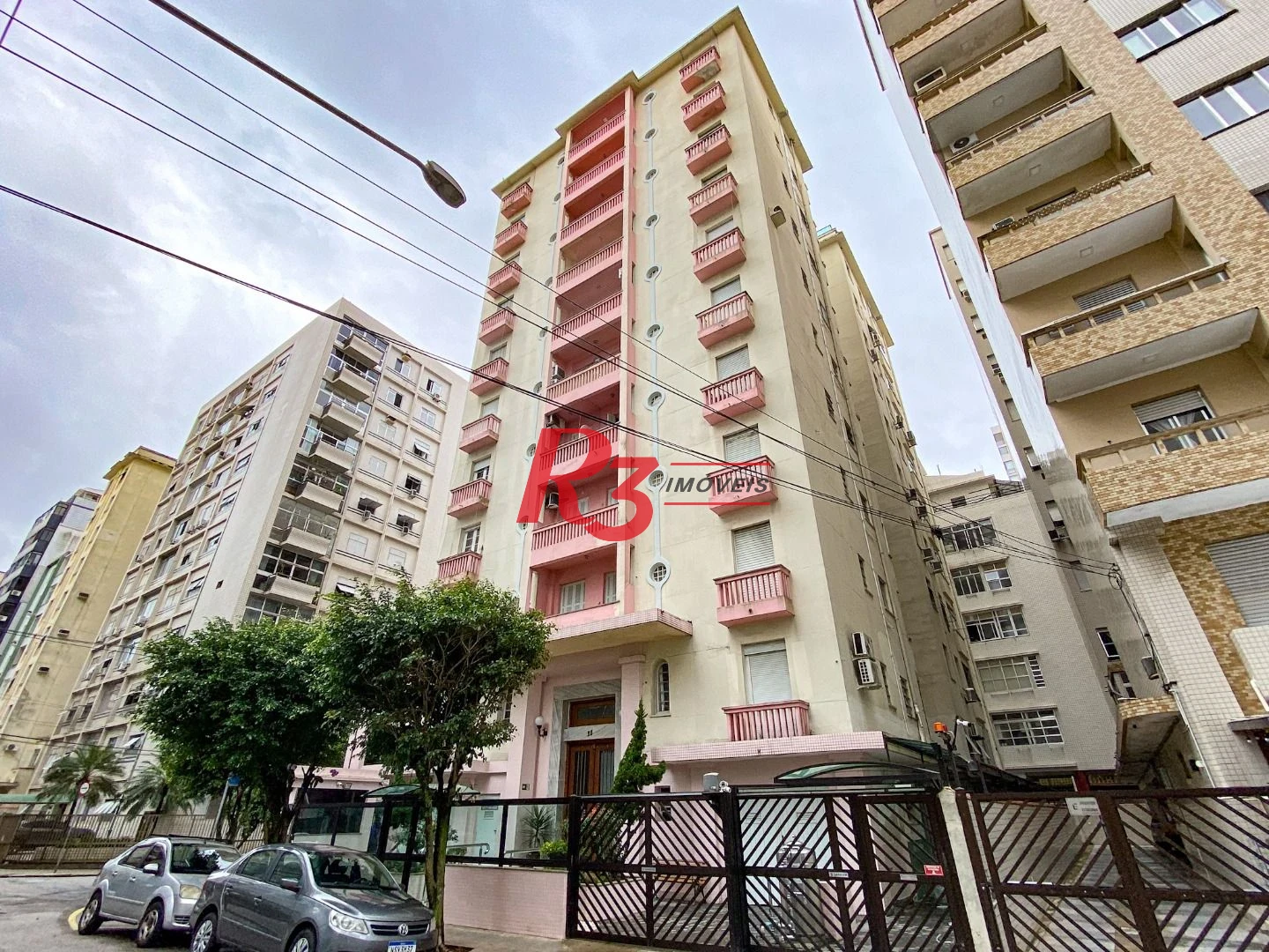 Apartamento com 2 dormitórios à venda, 57 m² por R$ 469.000,00 - Boqueirão - Santos/SP