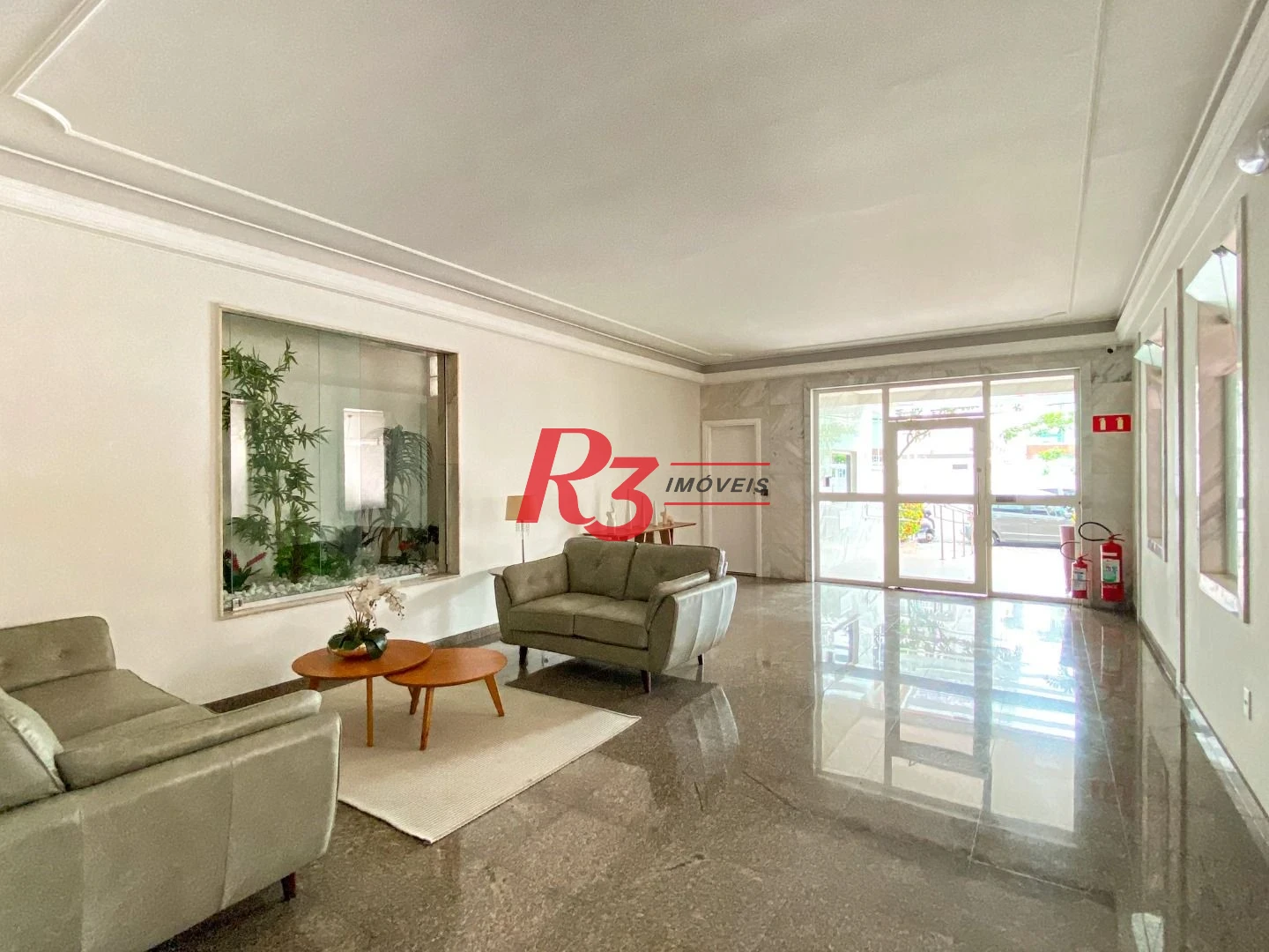 Apartamento para alugar, 115 m² por R$ 5.647,00/mês - Gonzaga - Santos/SP