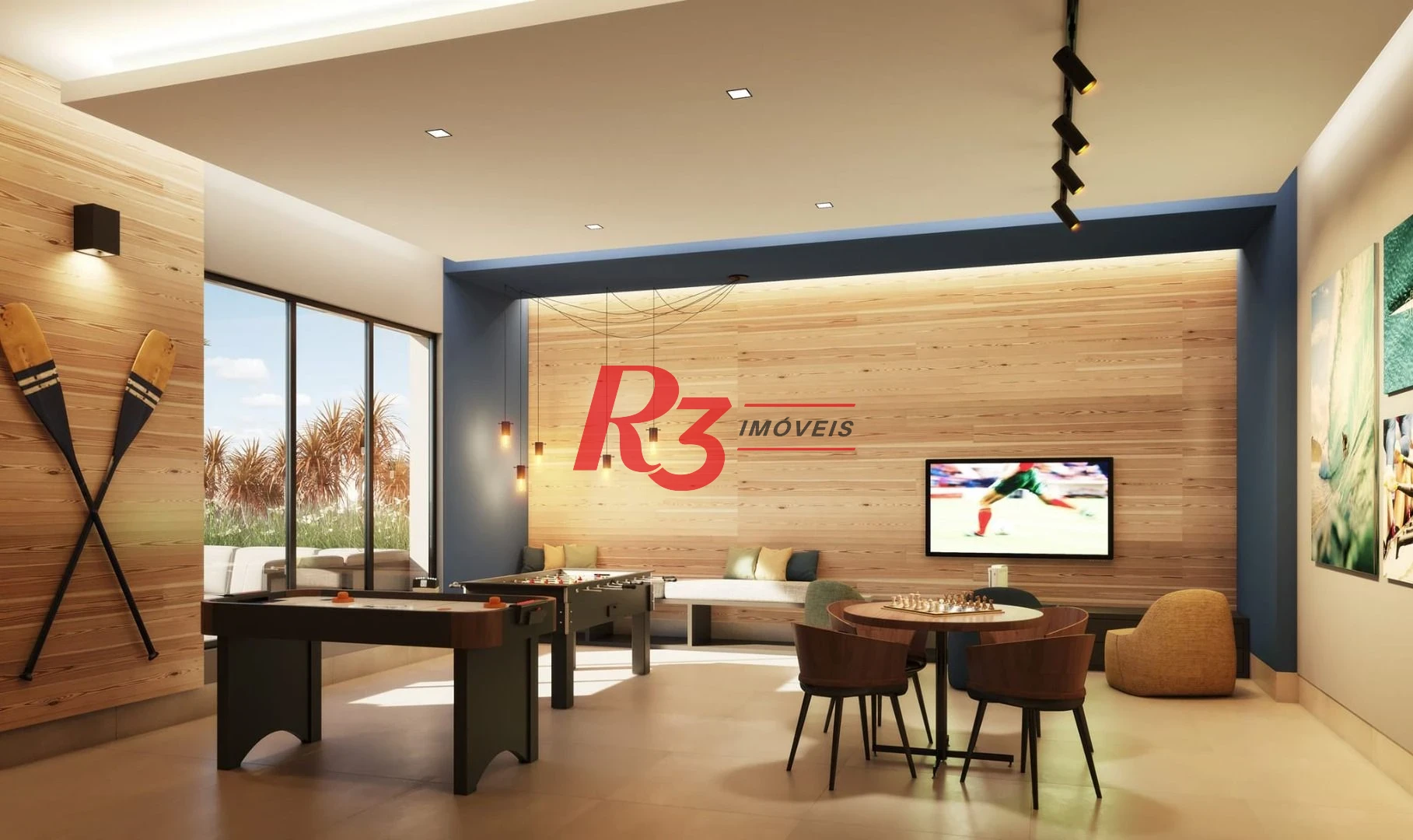 Apartamento com 3 dormitórios à venda, 121 m² por R$ 1.380.000,00 - Aparecida - Santos/SP