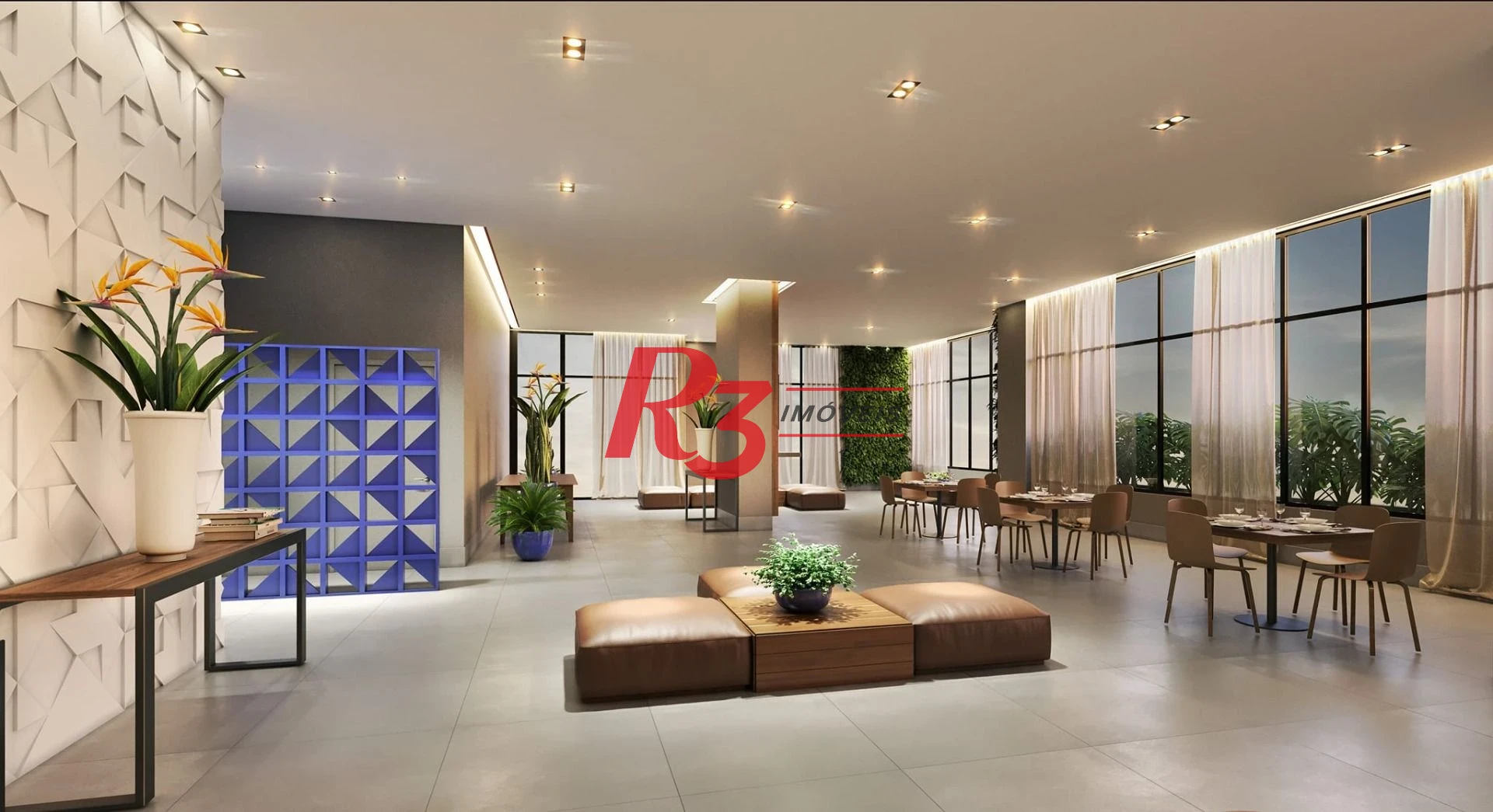 Apartamento com 3 dormitórios à venda, 121 m² por R$ 1.380.000,00 - Aparecida - Santos/SP