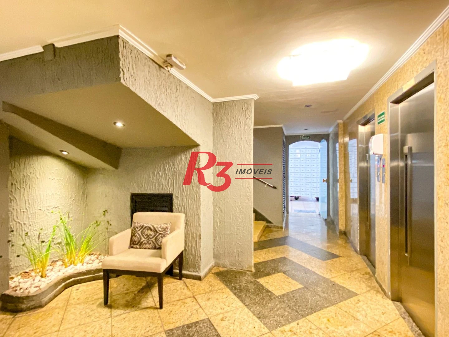 Apartamento com 1 dormitório à venda, 45 m² por R$ 330.000,00 - Boqueirão - Santos/SP