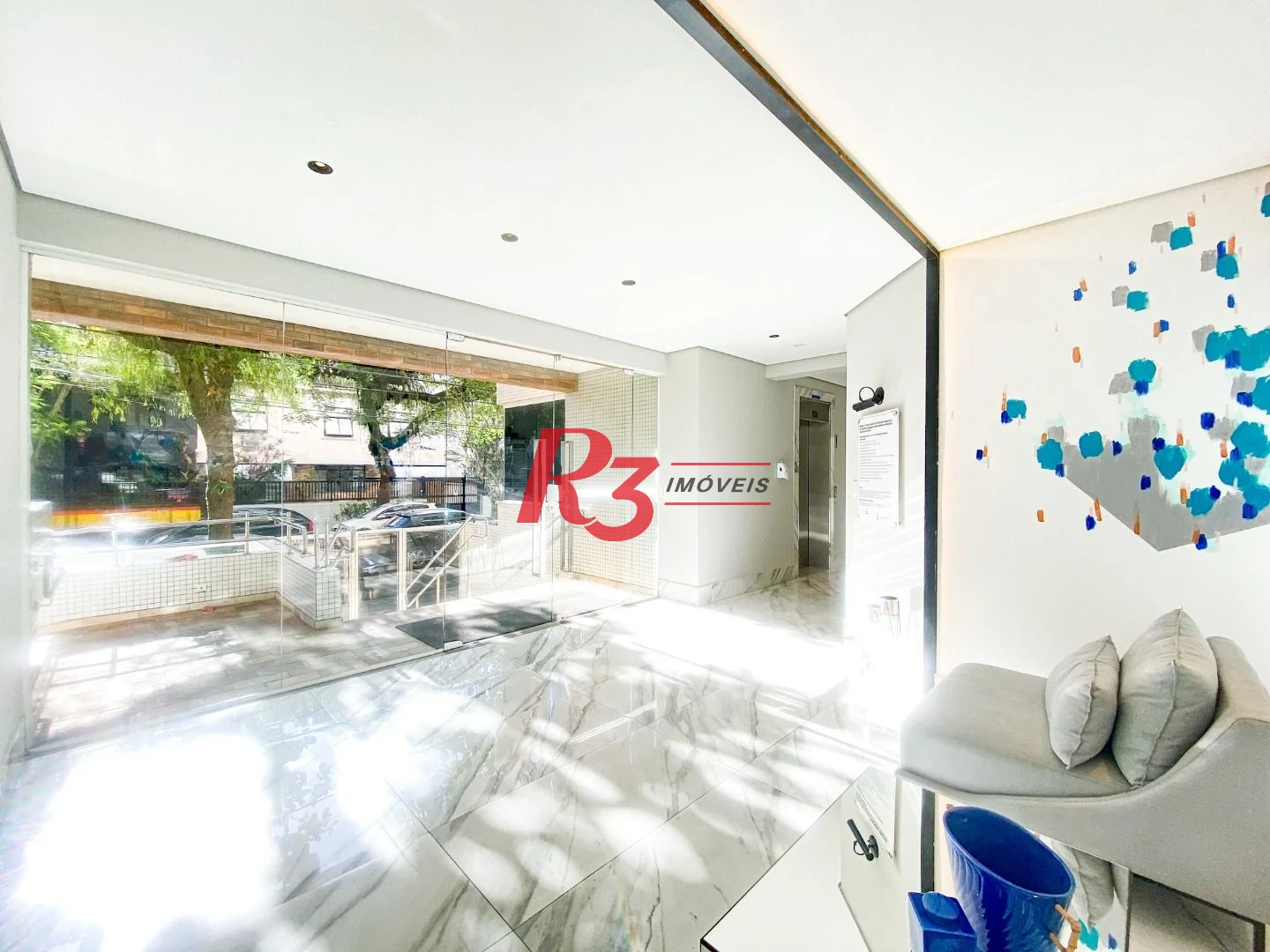 Apartamento com 3 dormitórios à venda, 159 m² por R$ 2.480.000,00 - Embaré - Santos/SP