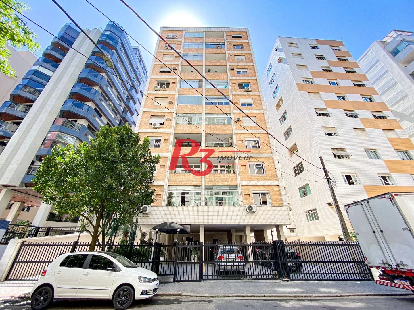 Apartamento 2 dormitórios, 2 suítes no bairro Boqueirão, Santos-SP.