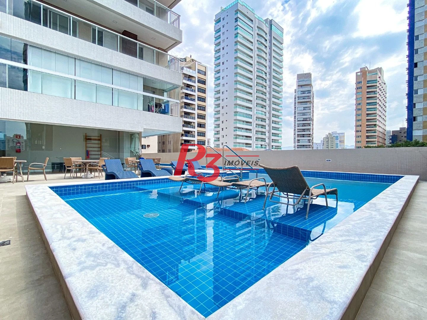 Apartamento com 2 dormitórios à venda, 86 m² por R$ 1.400.000,00 - Boqueirão - Santos/SP