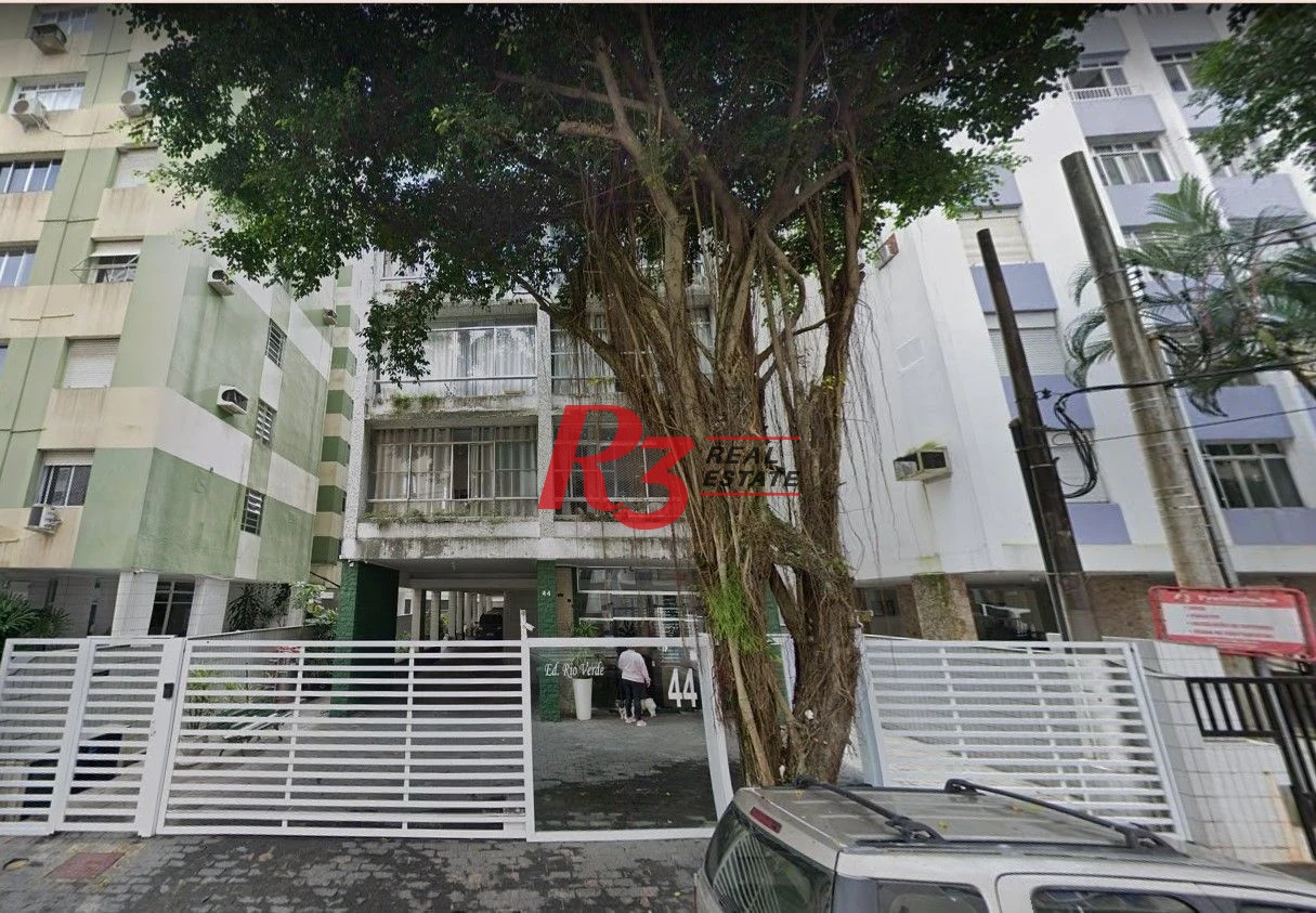 Apartamento com 1 dormitório à venda, 55 m² por R$ 470.000,00 - Boqueirão - Santos/SP
