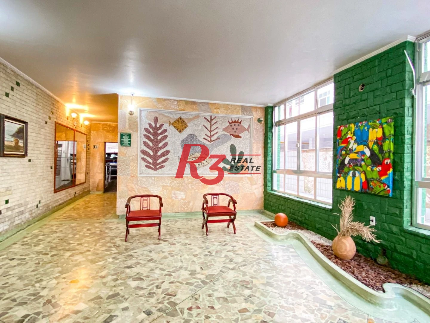 Apartamento com 1 dormitório à venda, 55 m² por R$ 470.000,00 - Boqueirão - Santos/SP