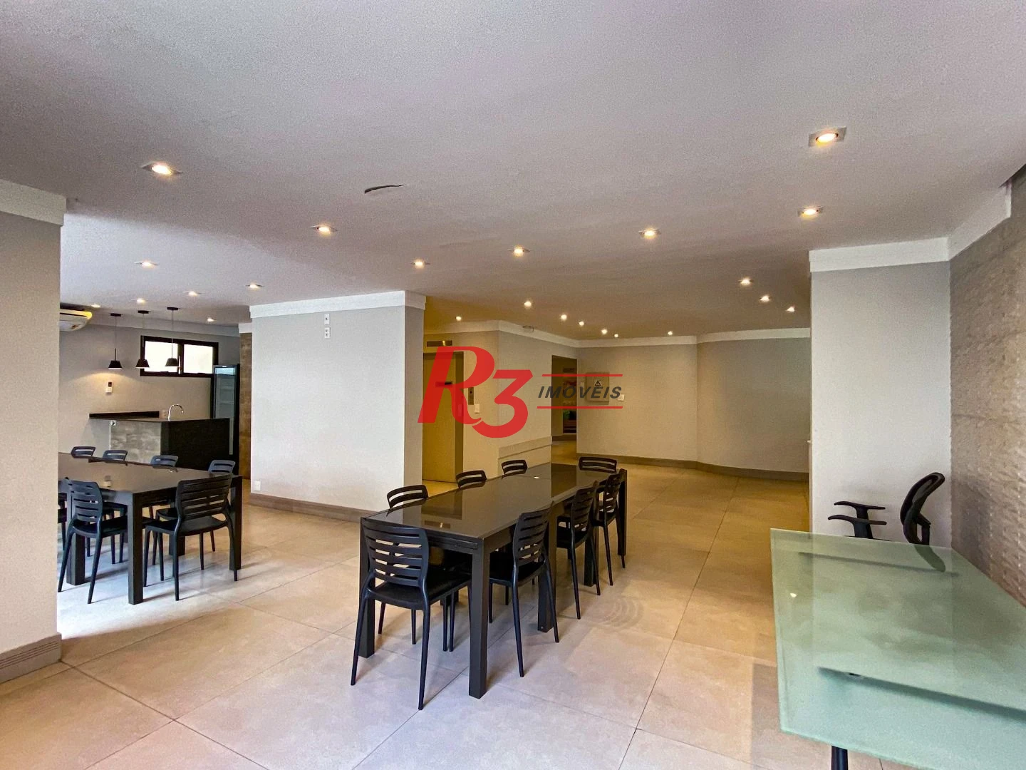 Apartamento com 2 dormitórios para alugar, 192 m² por R$ 24.674,70/mês - Aparecida - Santos/SP