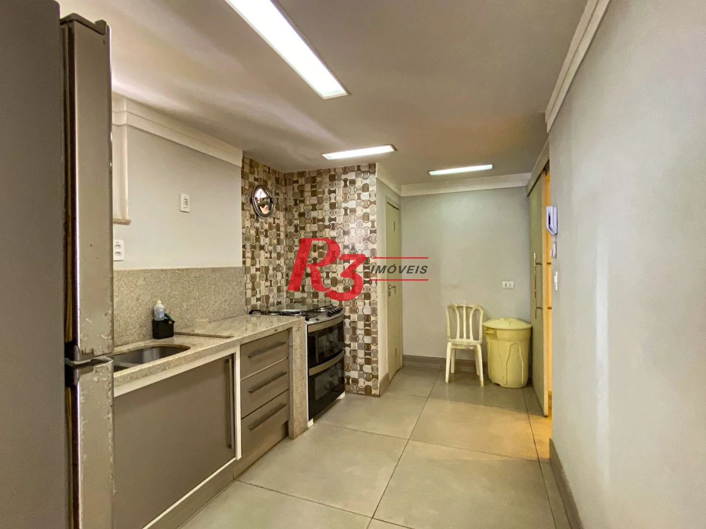 Apartamento com 2 dormitórios para alugar, 192 m² por R$ 24.674,70/mês - Aparecida - Santos/SP