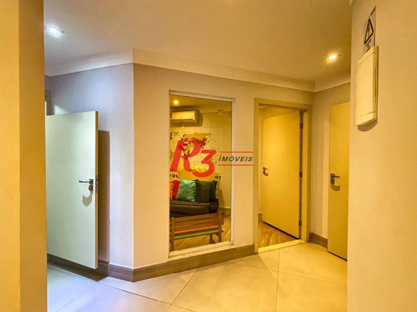 Apartamento com 2 dormitórios para alugar, 192 m² por R$ 24.674,70/mês - Aparecida - Santos/SP