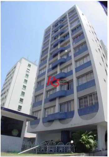 Apartamento com 2 dormitórios à venda, 89 m² por R$ 420.000,00 - José Menino - Santos/SP