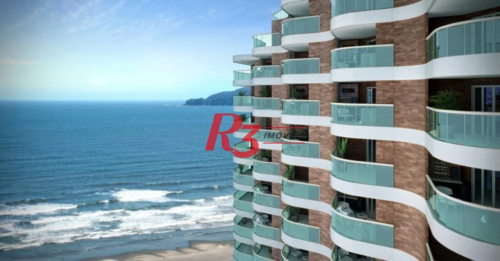 Apartamento com 1 dormitório para alugar, 45 m² por R$ 5.700,00/mês - Gonzaga - Santos/SP