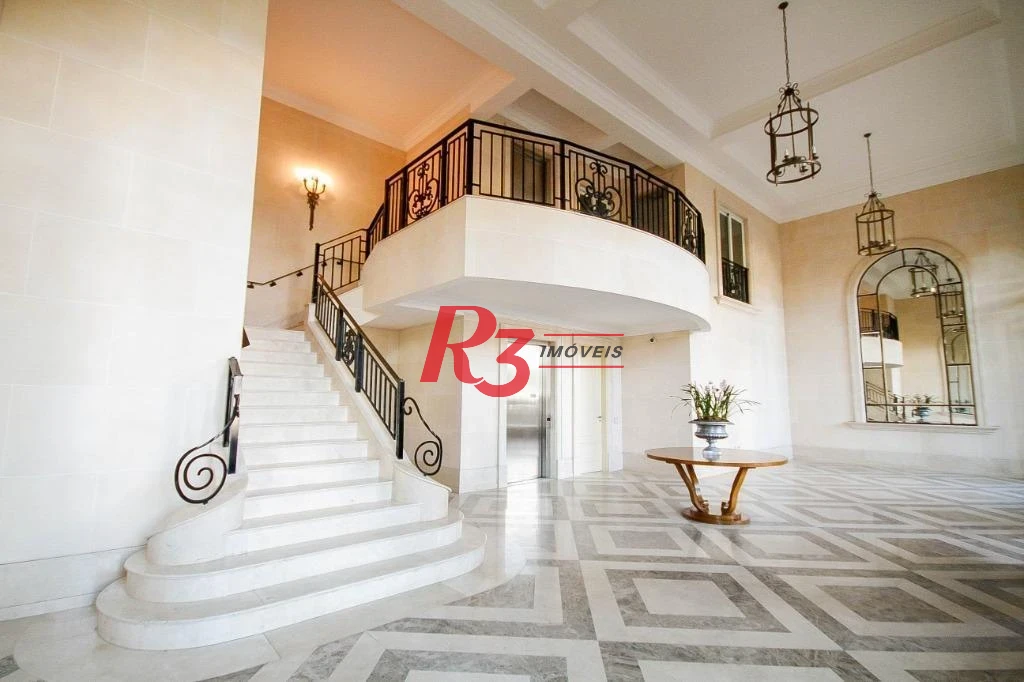 Apartamento com 3 dormitórios à venda, 393 m² por R$ 12.000.000,00 - Gonzaga - Santos/SP