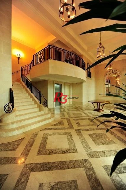 Apartamento com 3 dormitórios à venda, 393 m² por R$ 12.000.000,00 - Gonzaga - Santos/SP