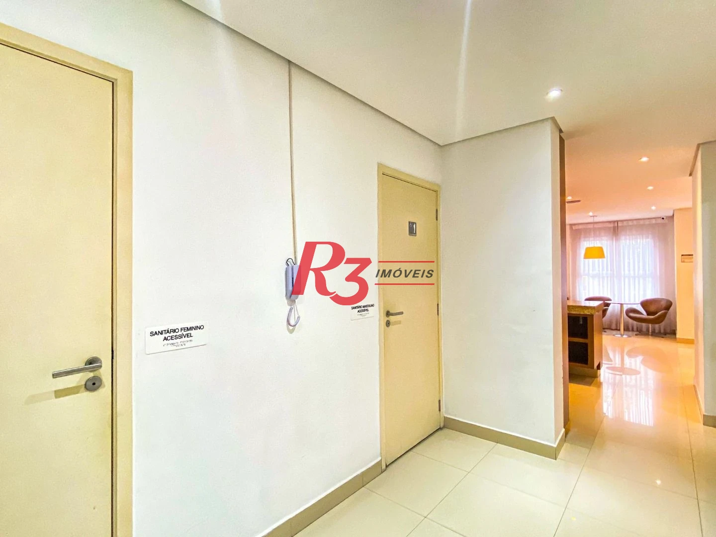 Apartamento com 1 dormitório para alugar, 48 m² por R$ 5.000,00/mês - Ponta da Praia - Santos/SP