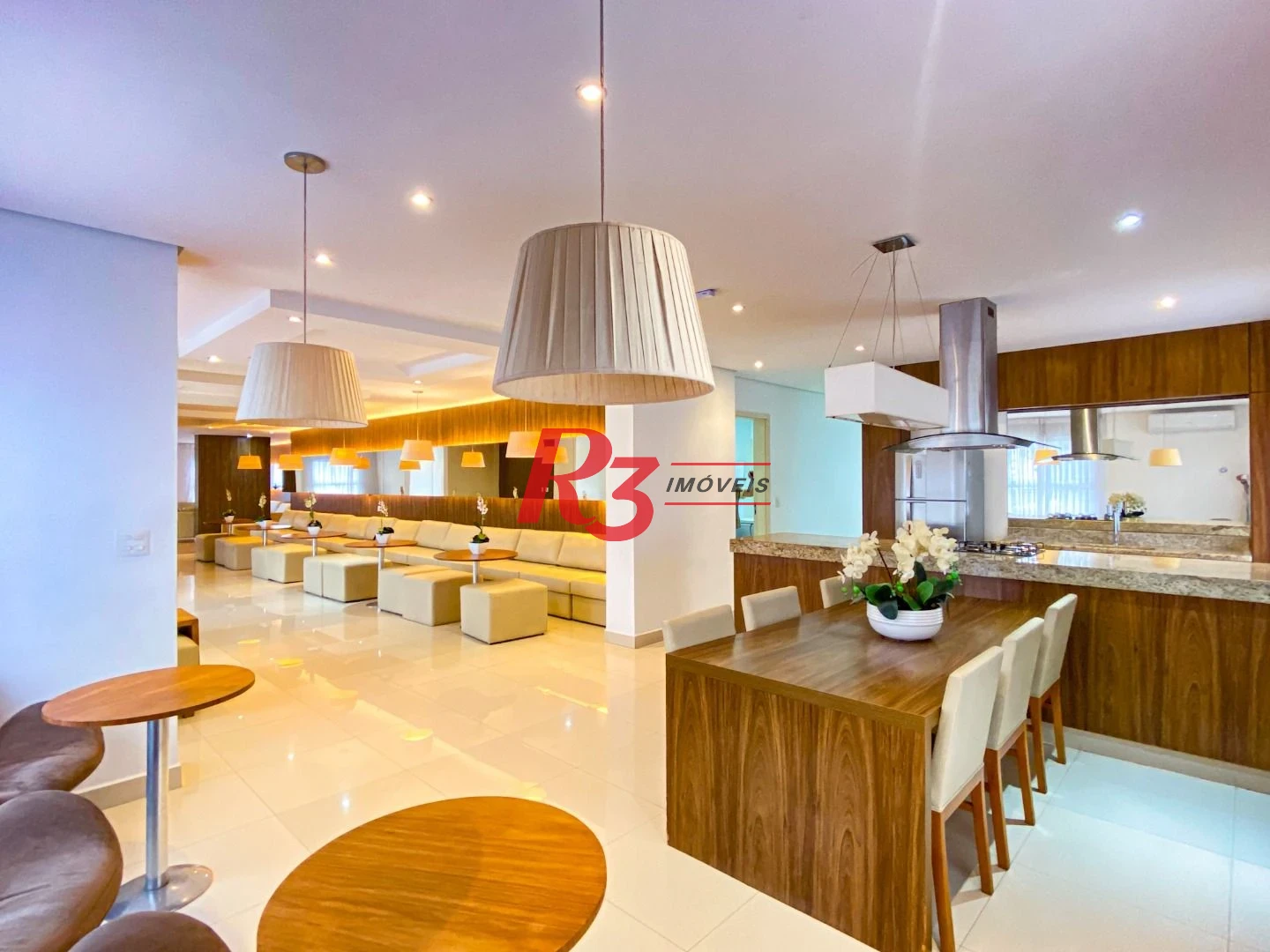 Apartamento com 1 dormitório para alugar, 48 m² por R$ 5.000,00/mês - Ponta da Praia - Santos/SP