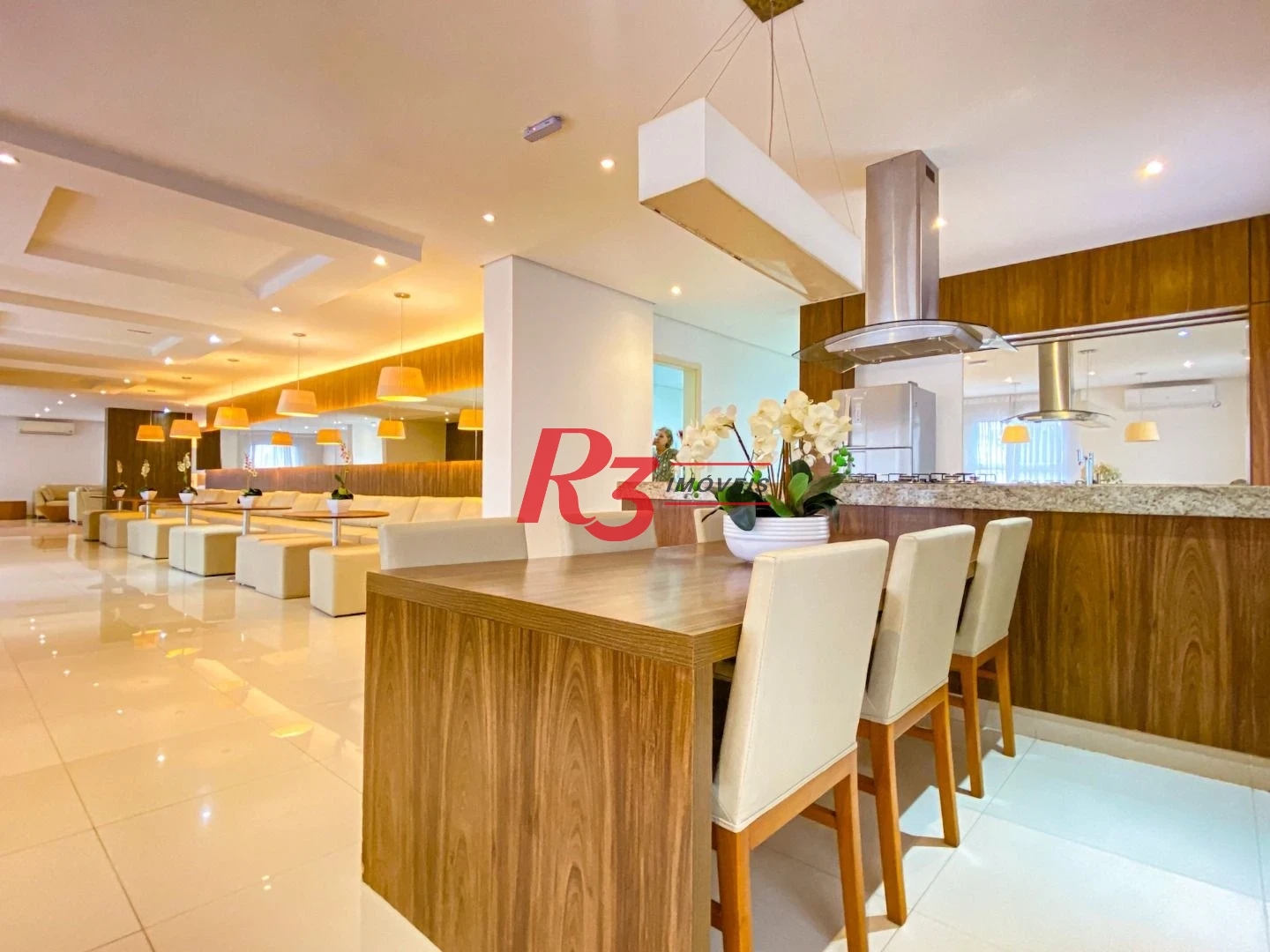 Apartamento com 1 dormitório para alugar, 48 m² por R$ 5.000,00/mês - Ponta da Praia - Santos/SP