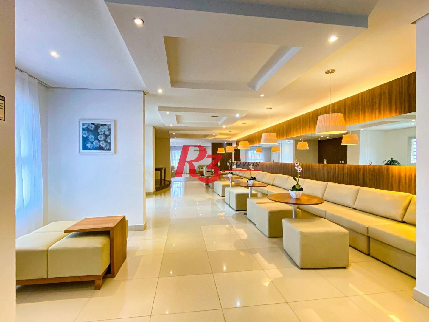 Apartamento com 1 dormitório para alugar, 48 m² por R$ 5.000,00/mês - Ponta da Praia - Santos/SP