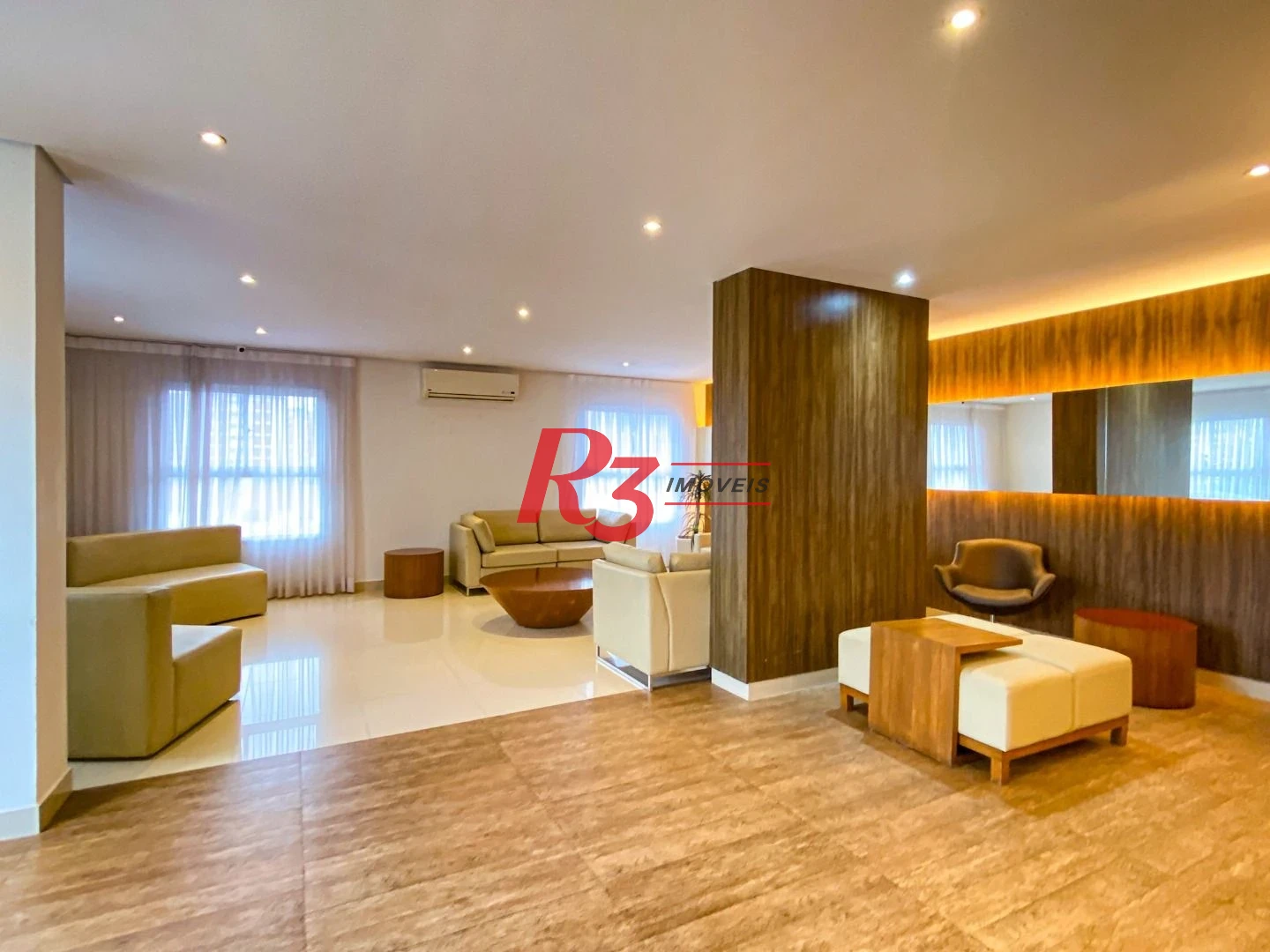 Apartamento com 1 dormitório para alugar, 48 m² por R$ 5.000,00/mês - Ponta da Praia - Santos/SP