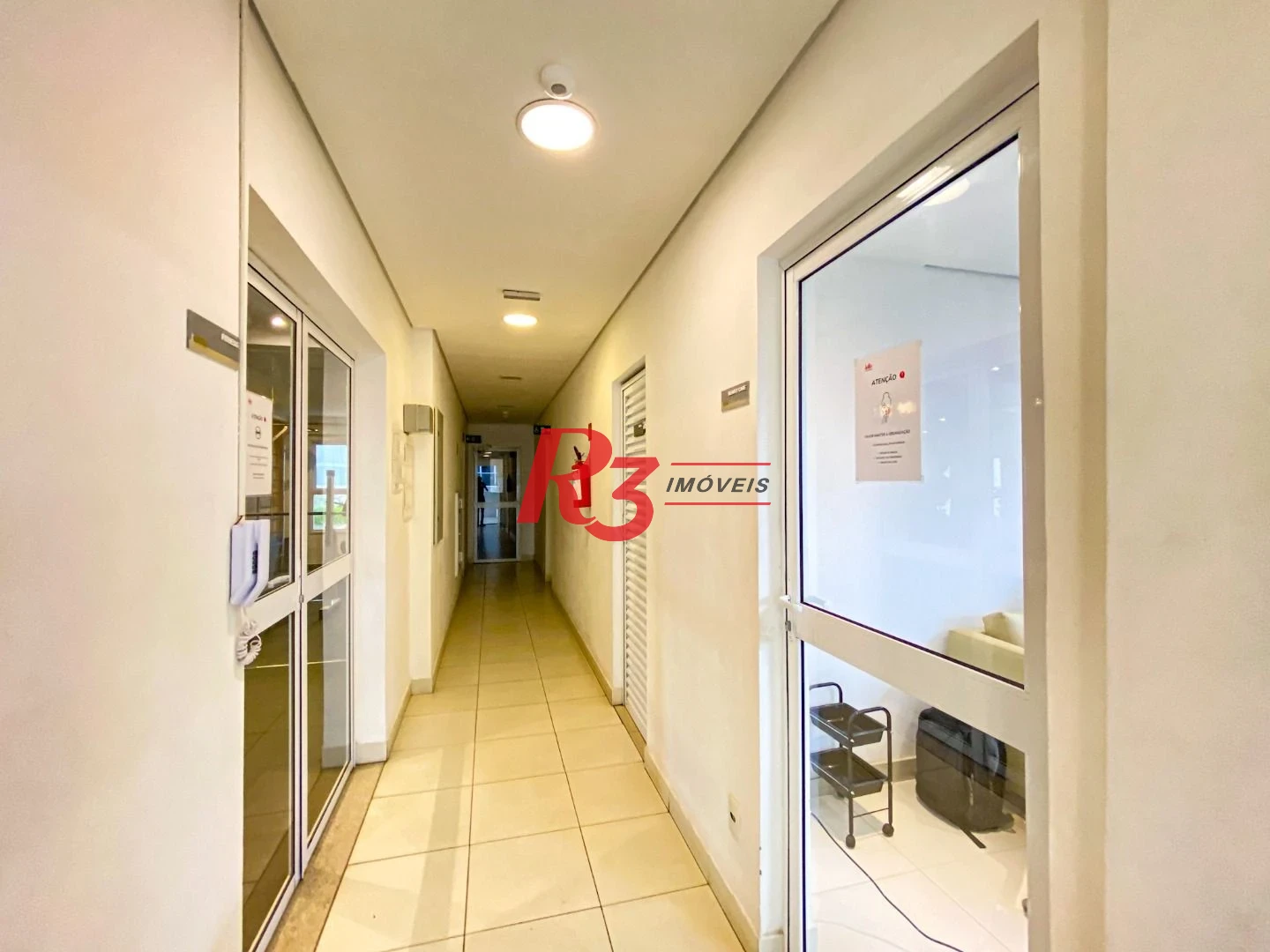Apartamento com 1 dormitório para alugar, 48 m² por R$ 5.000,00/mês - Ponta da Praia - Santos/SP
