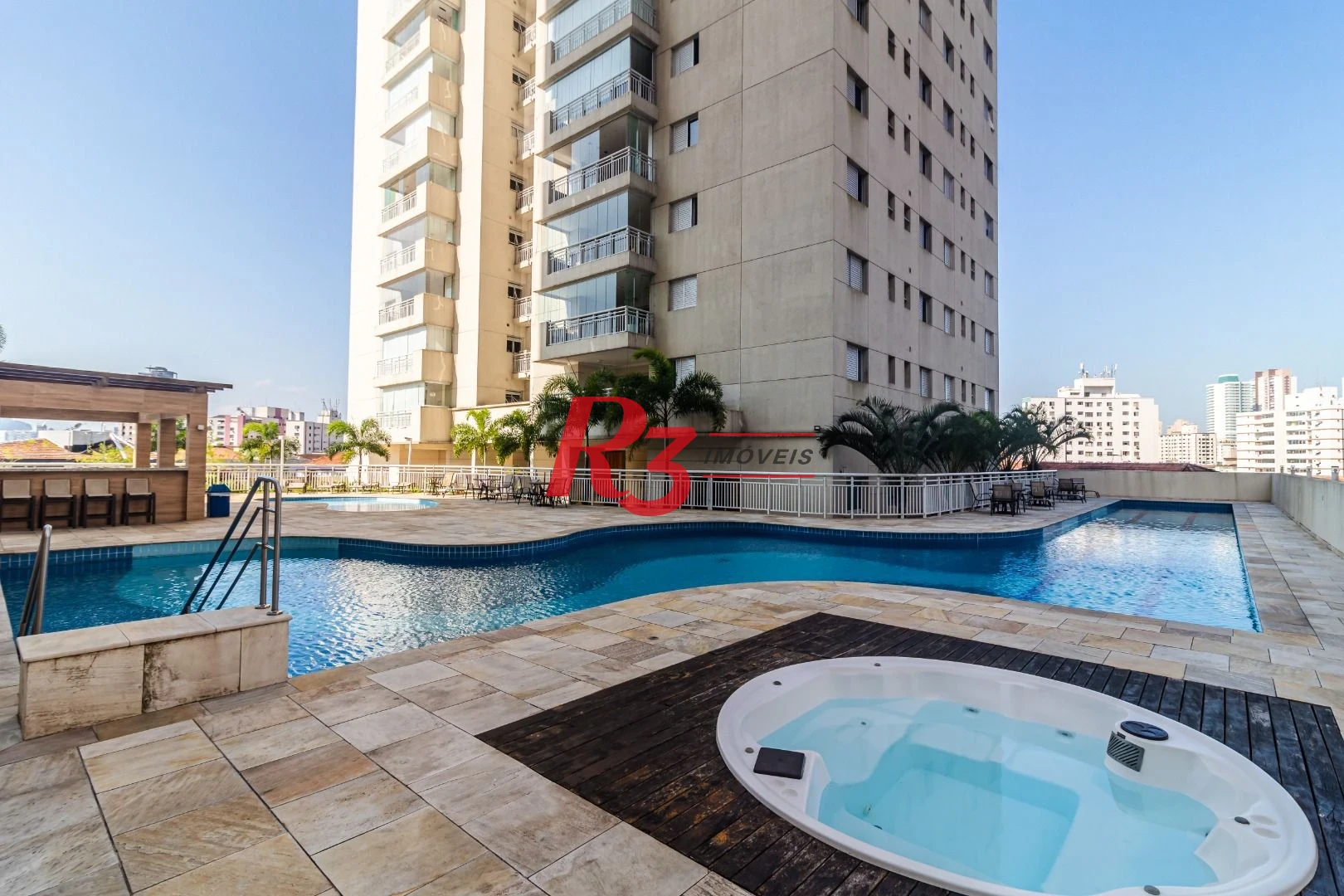 Cobertura com 4 dormitórios à venda, 350 m² por R$ 4.500.000,00 - Marapé - Santos/SP